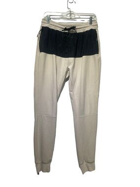 bascom projects basketball beige black Nylon Detail sweatpants Size L